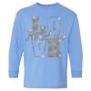 5400B Youth Heavy Cotton Long Sleeve Thumbnail